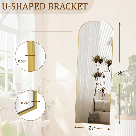 Koonmi mirror anti-rust finish maintains a pristine look in busy spaces.