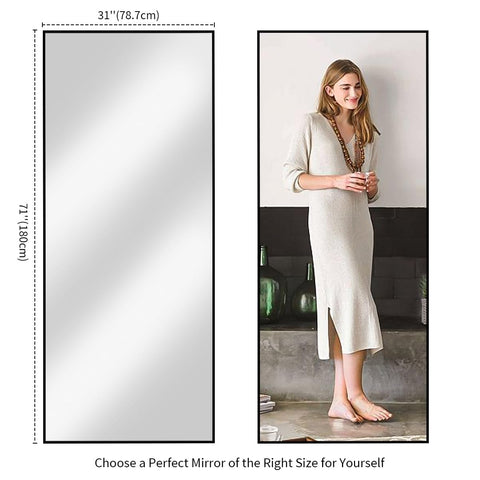 Koonmi ShatterVue glass mirror delivers safety with high-definition reflections.