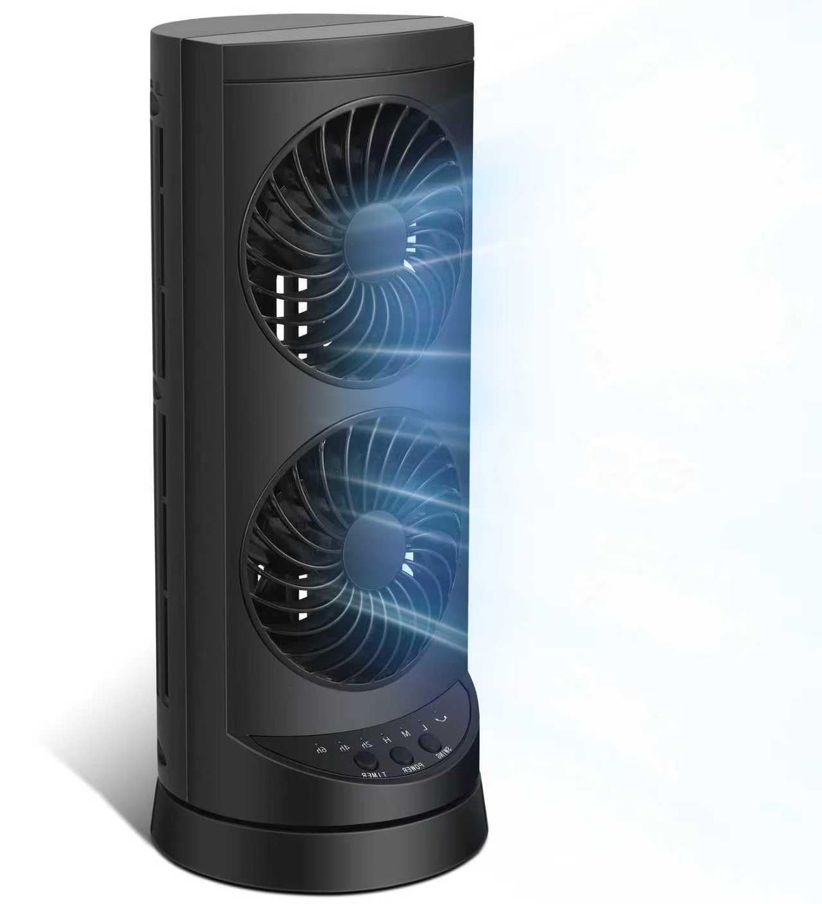 KopBeau Personal Tower Fan in a bedroom for restful cooling