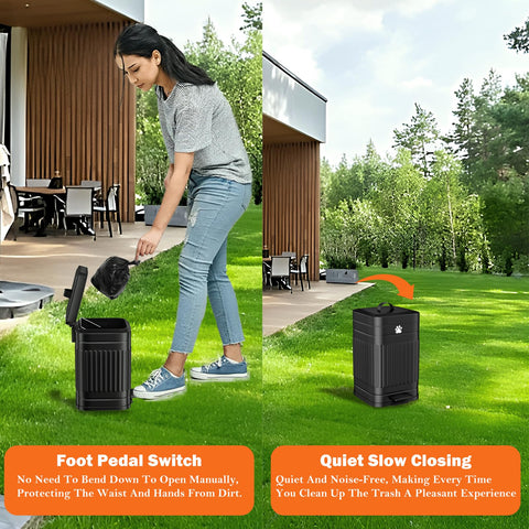 Kopuncare included poop bags for quick bin lining and use.