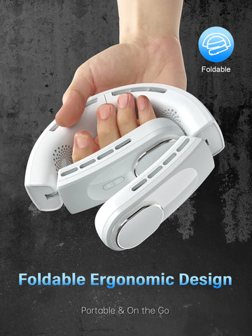 Korbot ChillGo neck fan features an adjustable vent to direct airflow