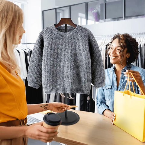 Koretech two-pack display stands provide a cost-efficient shop upgrade.