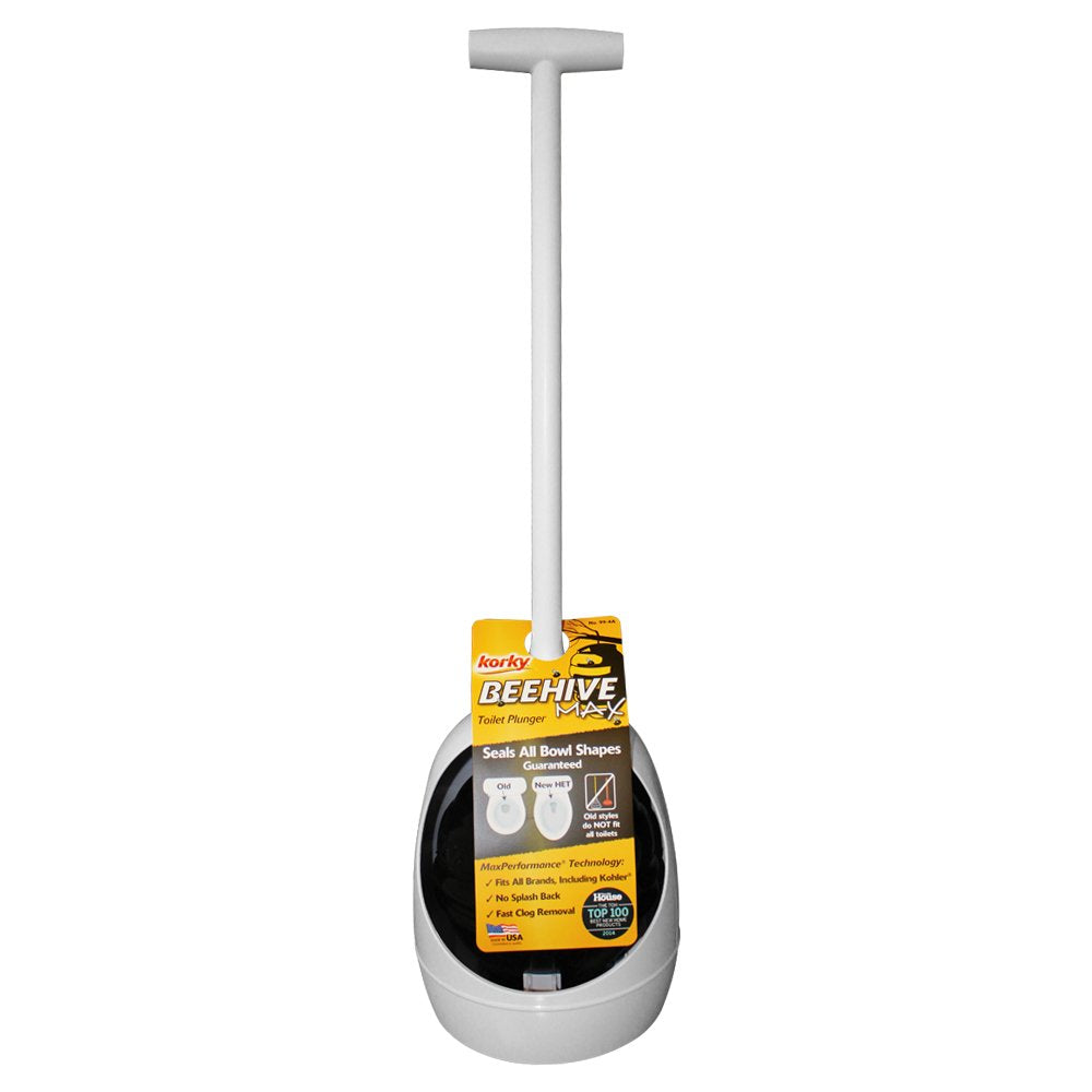 Korky Beehive Max T-handle grip for easy plunging