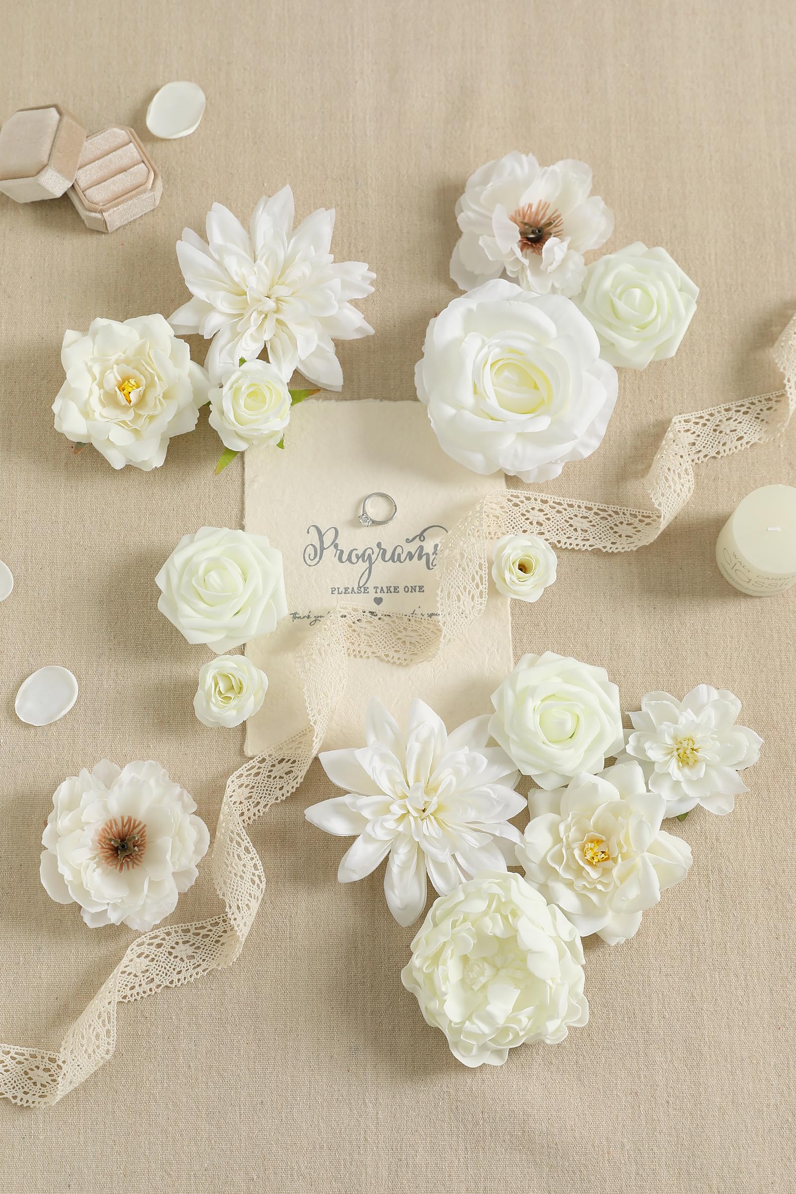 Koroni Flowers wedding centerpiece set creates elegant arrangements without water or upkeep.