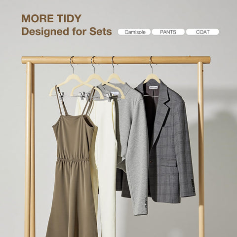 Slim 0.2-inch profile saves closet space without sacrificing durability.