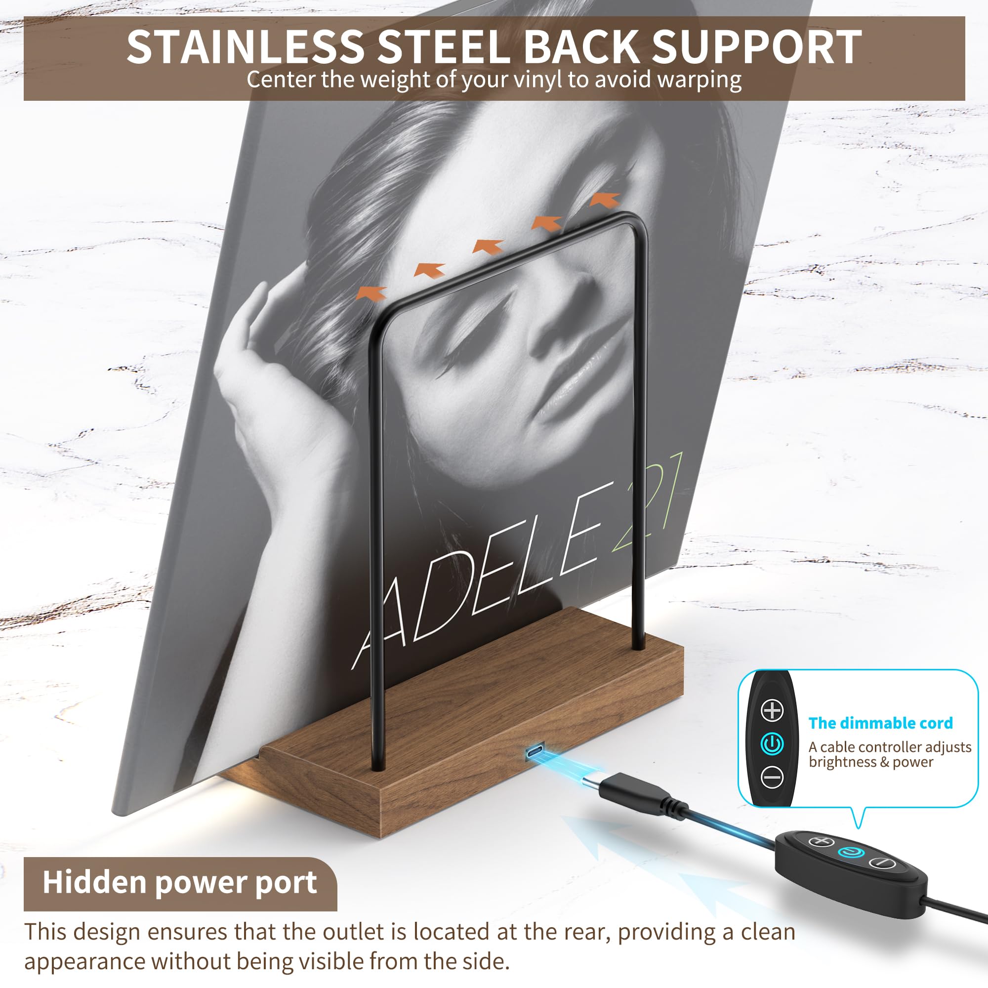 KORRTFID acrylic now playing letters stay fingerprint-proof while adding modern flair.