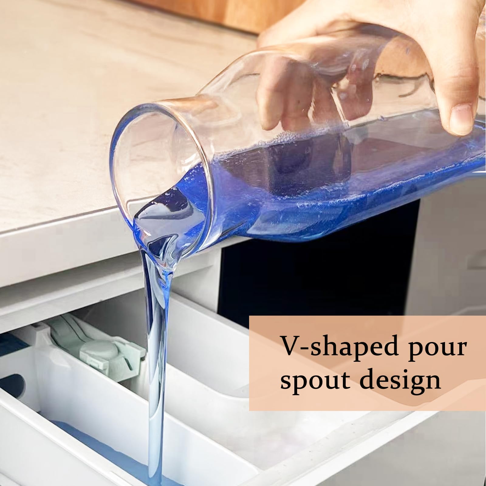 KOSKIMER convenient 3-pack bottles for organized household liquids.