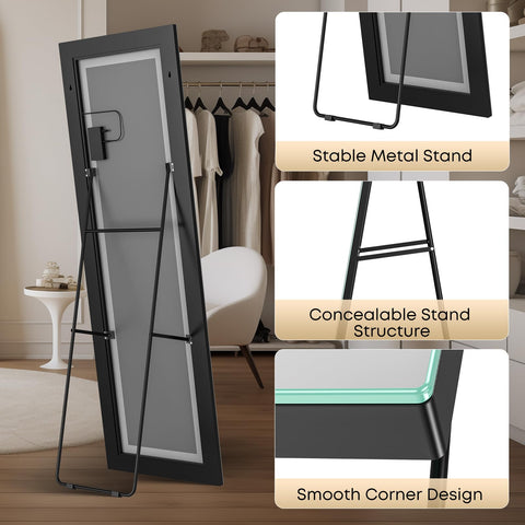 Kosmonia dressing-room mirror ideal for makeup and wardrobe checks.