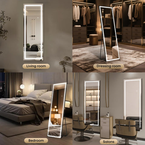 Kosmonia energy-efficient LED mirror designed for long-term use.