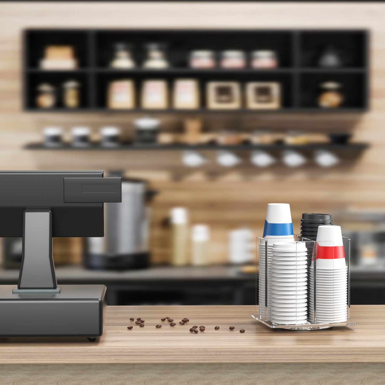 KOTEMON kitchen-bar-dining scenario illustrates versatile counter use.