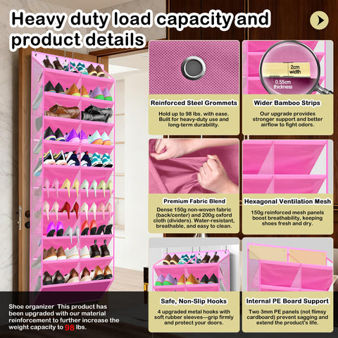 Kotkn Oxford fabric dividers resist sagging under heavy footwear.