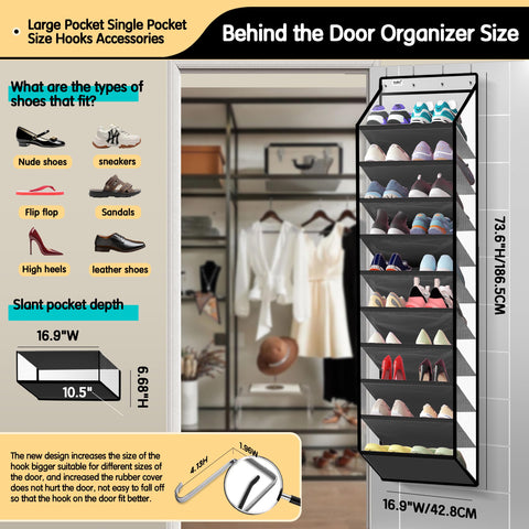 Kotkn 10-tier pocket design with deep slanted compartments for easy access.