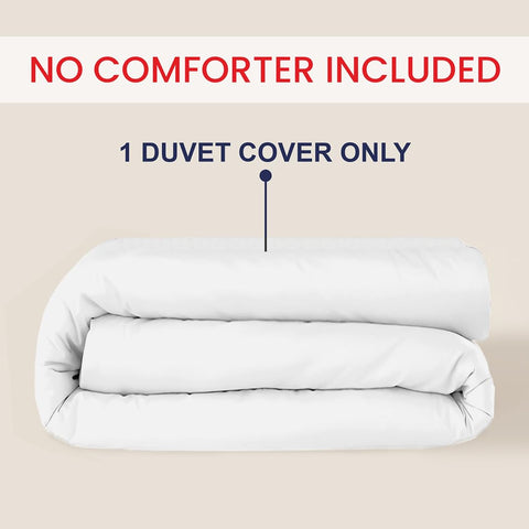 Kotton Culture duvet cover with zipper closure demonstrating secure, effortless bed-making.