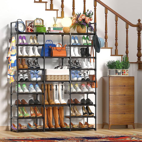 Kottwca rack with hooks offers extra storage for accessories