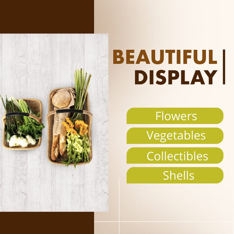 Kouboo handwoven rattan basket highlighting texture and durability for storage or decor