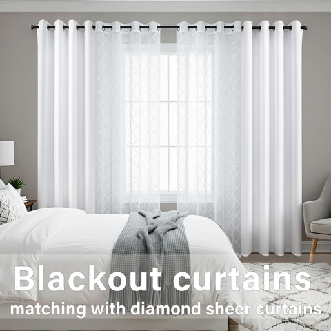KOUFALL faux linen texture sheer curtain with soft drape and light diffusion.