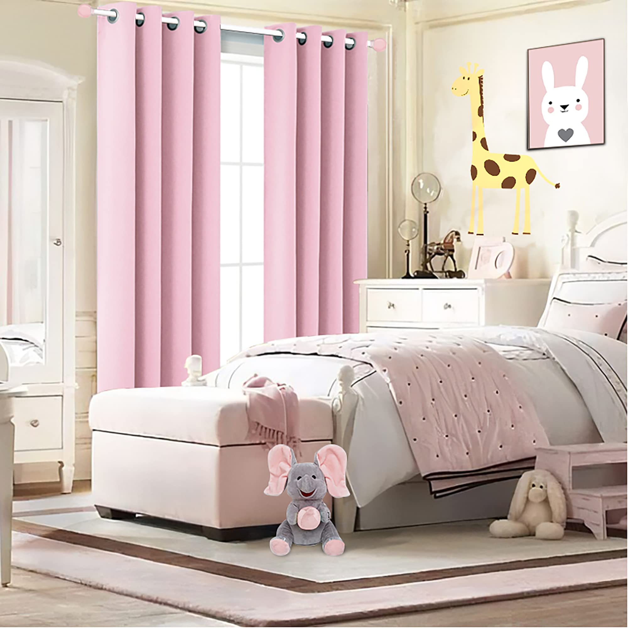 KOUFALL thermal insulated curtains help regulate room temperature and comfort