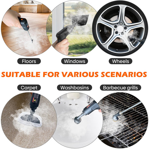 Koutop steam cleaner car vent nozzle for focused steam cleaning