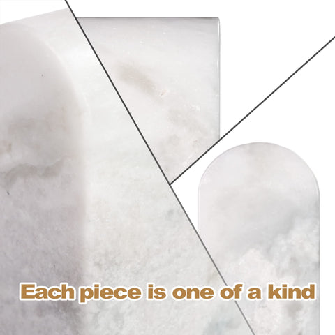 Koville heavy-duty bookends on shelf provide solid support for large volumes.