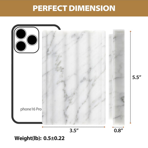 Koville soap dish Bianco Carrara top view highlights compact size for standard bars
