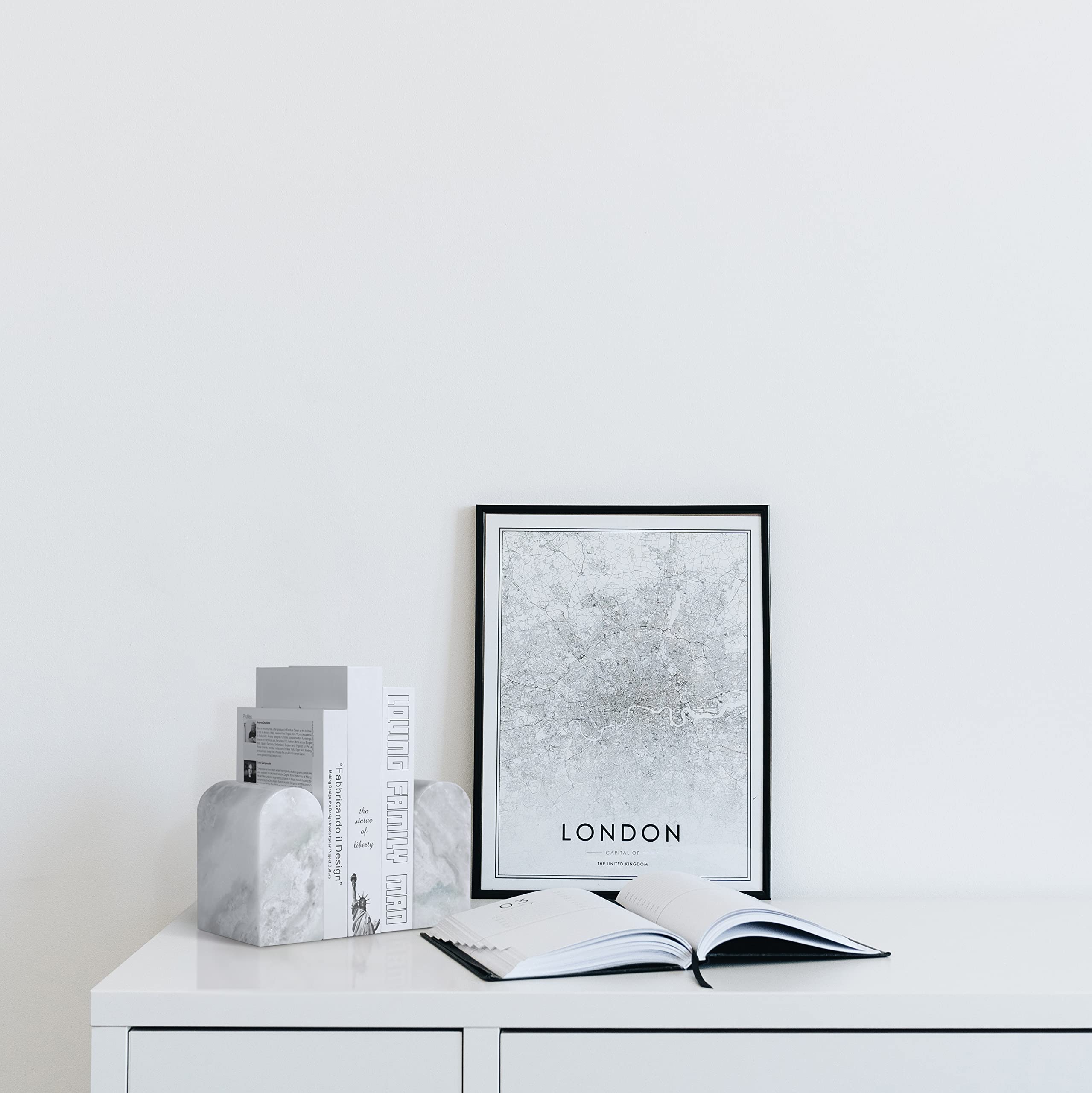 Koville white Namibian marble is one-of-a-kind for stylish decor.