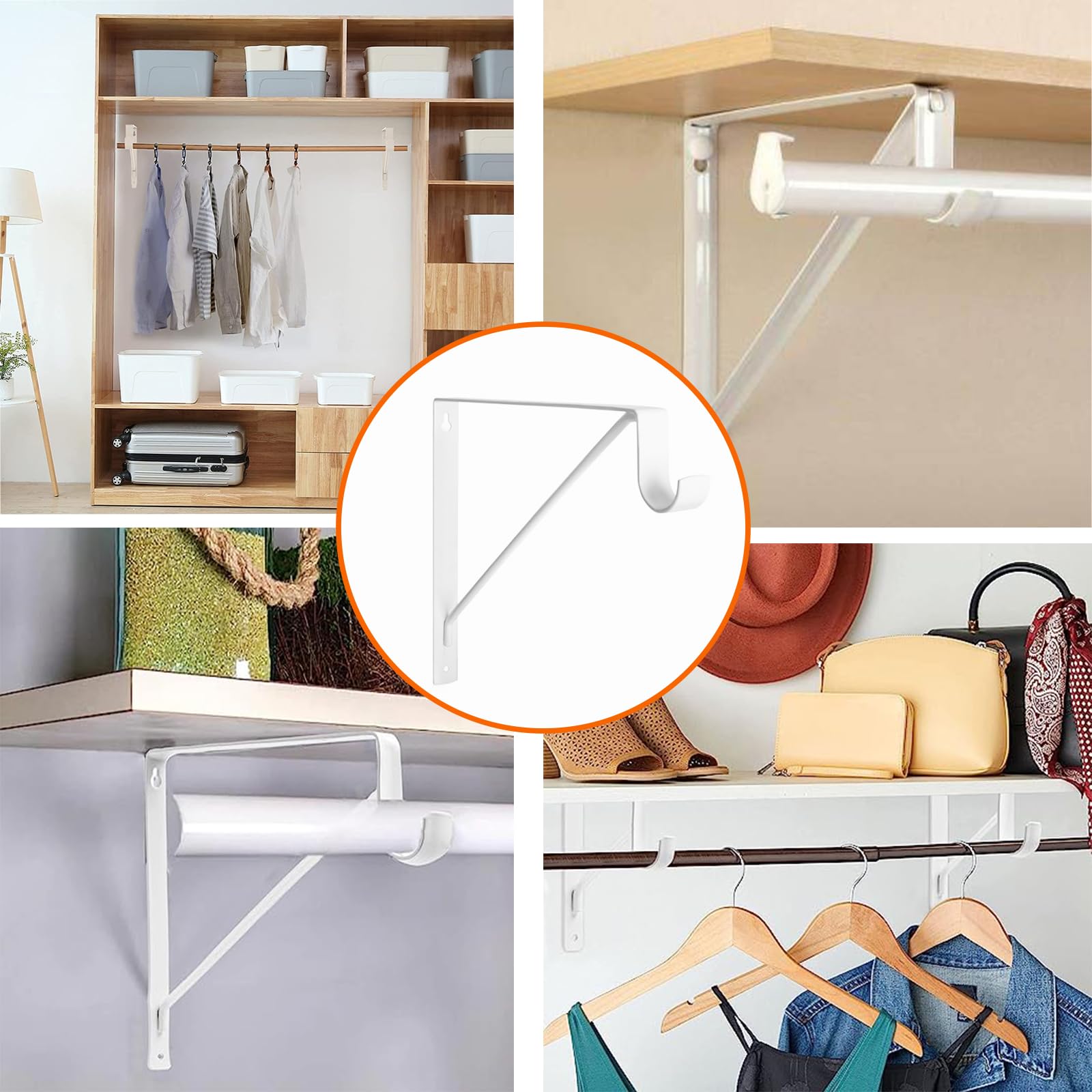 KOVOSCH brackets rated up to 300 pounds per pair for heavy storage.
