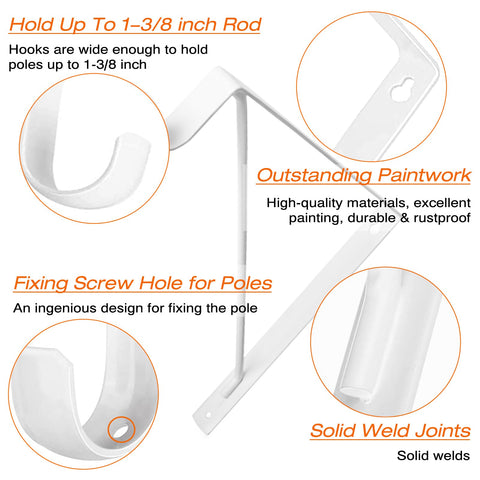 KOVOSCH easy-install brackets with included hardware suitable for quick setup.