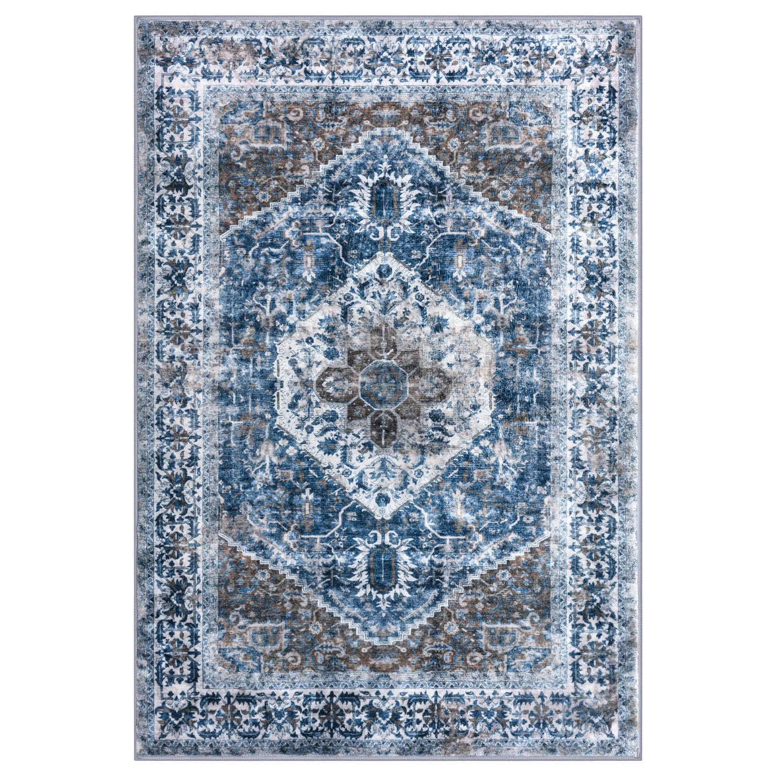 KOZYFLY durable daily-use rug for high-traffic kitchens and bathrooms