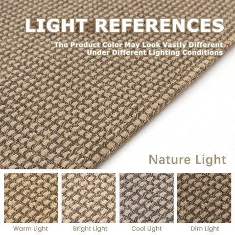 KOZYFLY braided cotton closeup highlighting durable soft texture underfoot