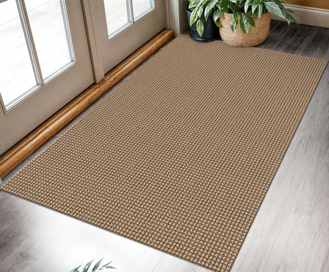KOZYFLY cotton rug is machine washable for simple upkeep.