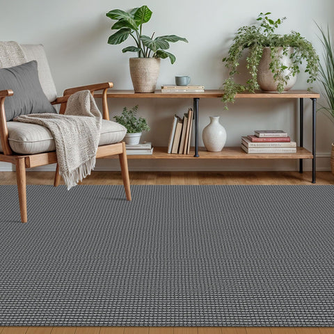 KOZYFLY non-printed sturdy texture offers durable, comfortable stepping.