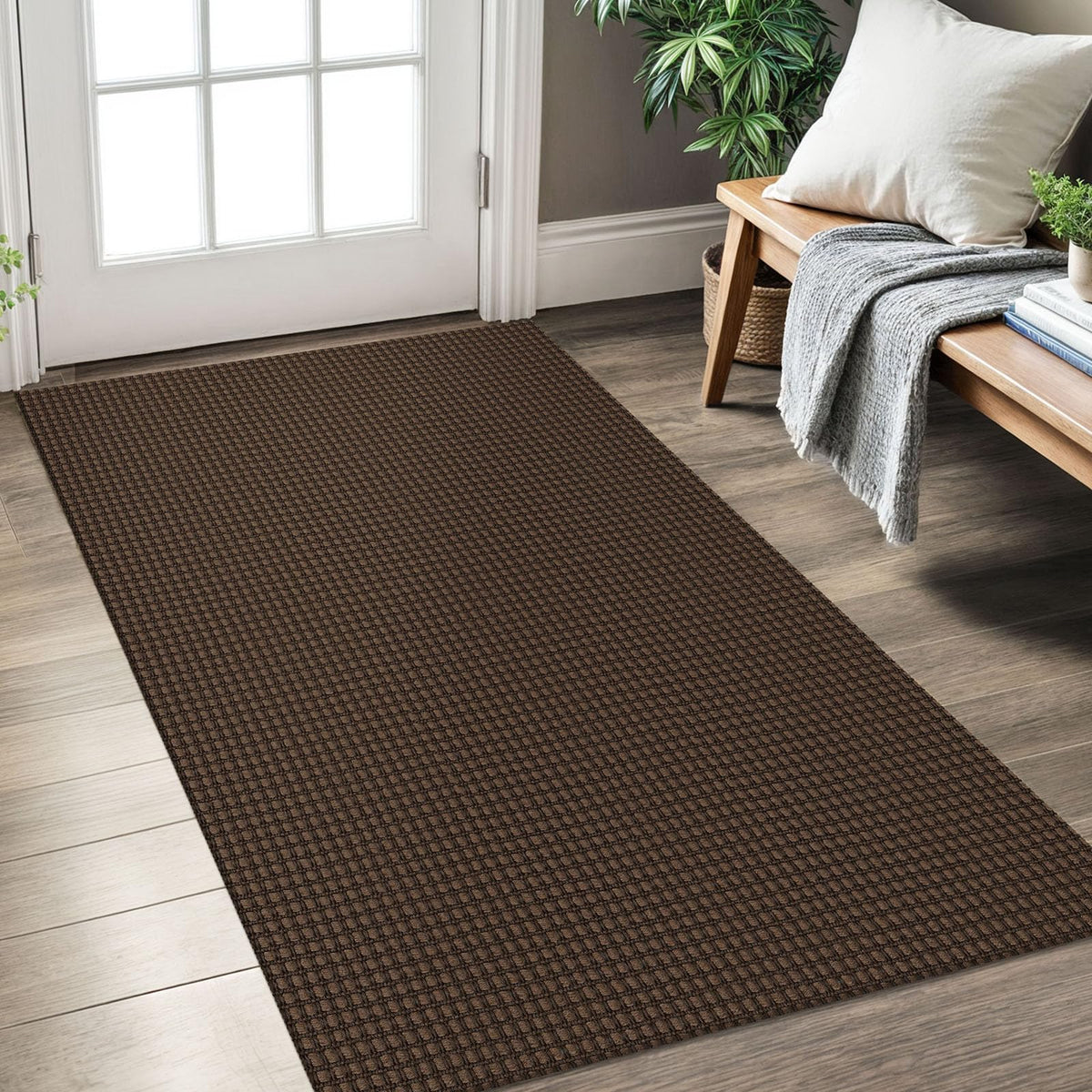 KOZYFLY Rugs entryway-3x5: sturdy, high-traffic mat for busy foyers.