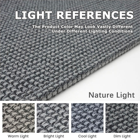 KOZYFLY cotton weave texture provides soft comfort underfoot