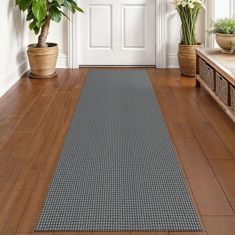 KOZYFLY non-slip backing reduces slipping on smooth floors.
