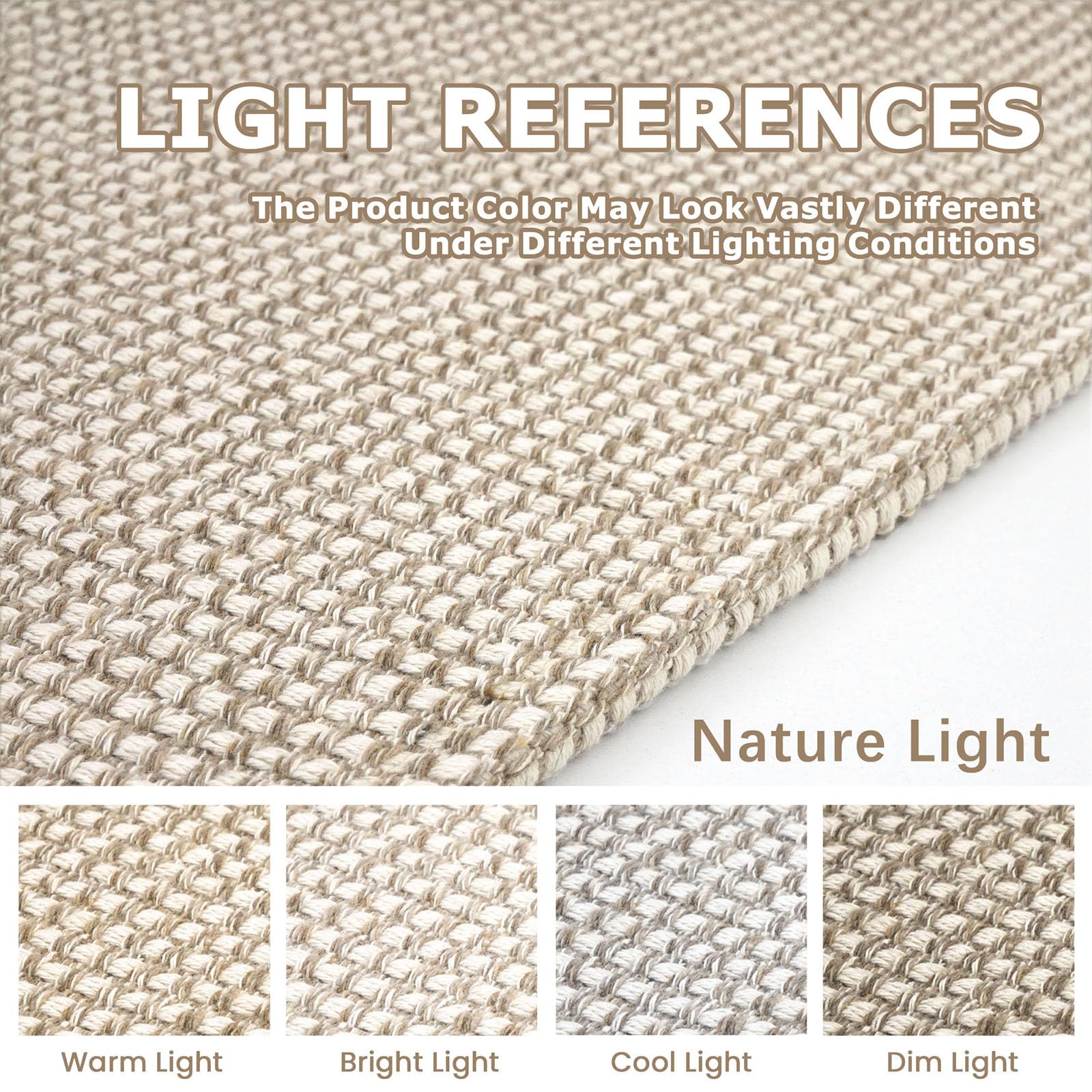 KOZYFLY handwoven cotton texture for durability and comfort