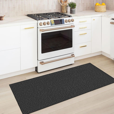 KOZYFLY runners non-slip rubber back keeps foot traffic secure on smooth flooring