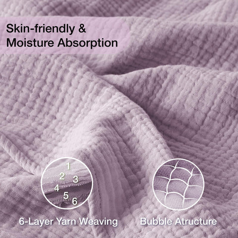 Kozyhvn close shot of blanket edges shows durable easy care fabric.