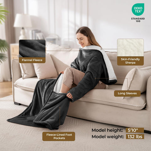 Kozyus blanket with 5 heat settings for personalized comfort