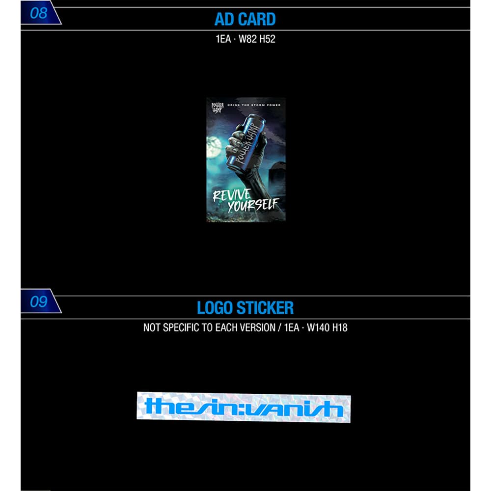 KPOP HEAVEN Enhypen The Sin Vanish Storm Ver Film Photo A offers collectible imagery.