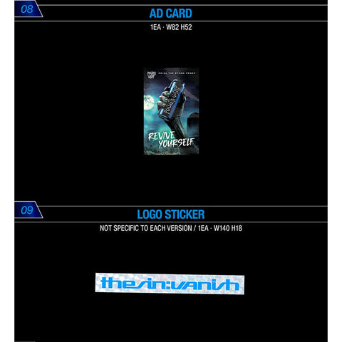KPOP HEAVEN Enhypen The Sin Vanish Storm Ver Film Photo A offers collectible imagery.