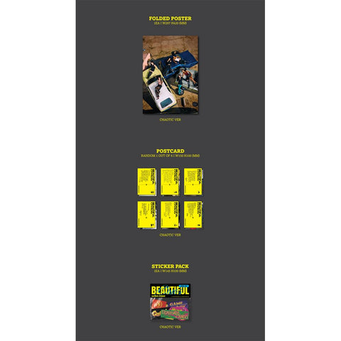 KPOP HEAVEN Katseye Beautiful Chaos photocard set, adds collectible moments to your shelves.