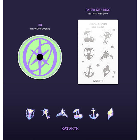 KPOP HEAVEN KatSeYe lyric card for sing-alongs.