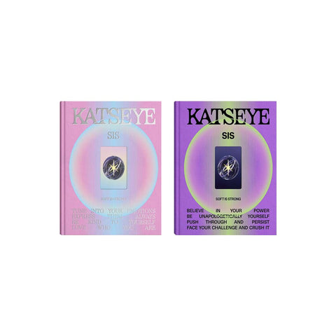 KPOP HEAVEN KatSeYe photobook spread with immersive visuals for fans.