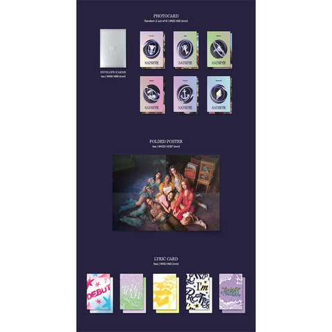 KPOP HEAVEN KatSeYe random photocard 2 of 6 invites anticipation.