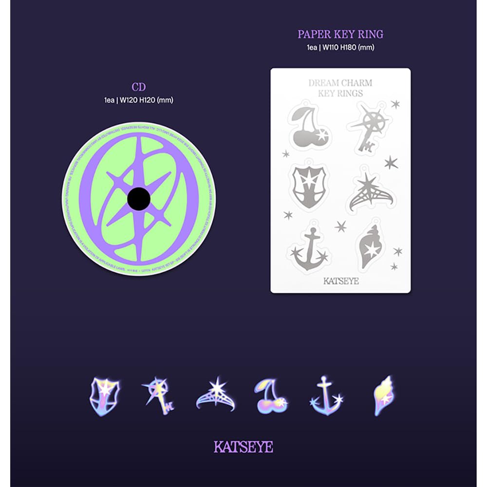 KPOP HEAVEN Katseye SoftVer lyric cards for easy reference