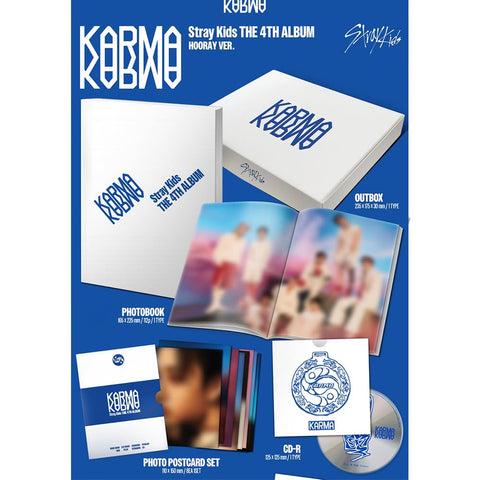 KPOP HEAVEN KARMA HOORAY outbox with premium packaging for gifting