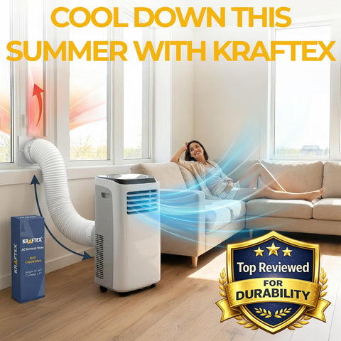 Kraftex hose ideal for home or garage cooling setups