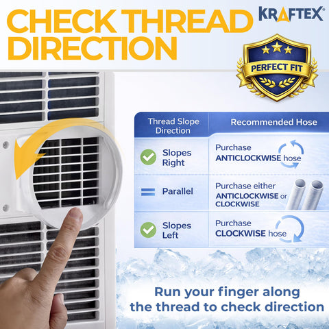 Kraftex hose in durable polypropylene construction for long-lasting use