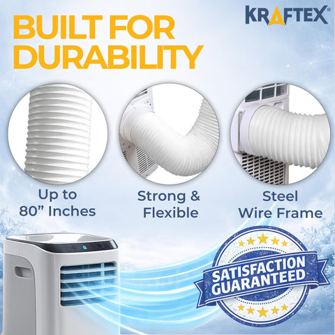 Kraftex hose with twist-lock design for easy installation