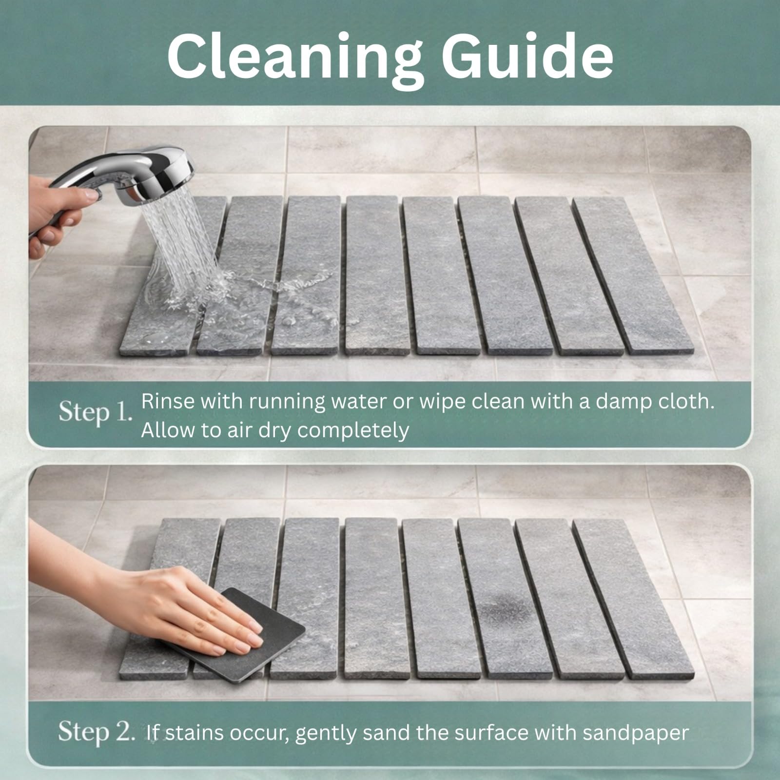 Krave Living multi-area-use mat suits kitchen and laundry spaces.